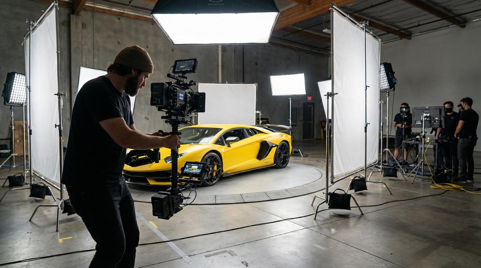 玩物社区视频制作-汽车视频拍摄幕后